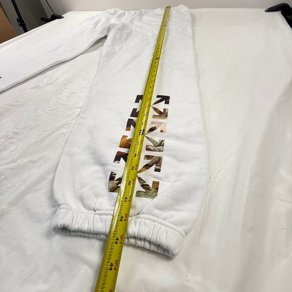 Off-White Caravaggio Arrows Graphic Sweatpants White Mens Streetwear Joggers - Picture 6 of 15